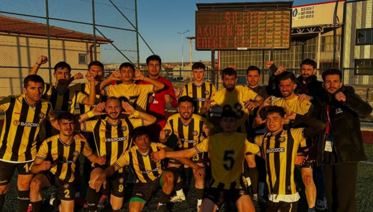 EREĞLİ HAYATSPOR’DAN GOL YAĞMURU