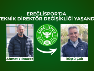 EREĞLİSPOR’DA TEKNİK DİREKTÖR DEĞİŞİKLİĞİ YAŞANDI