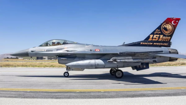 KKTC’YE 6 ADET F-16 KONUŞLANDIRILDI