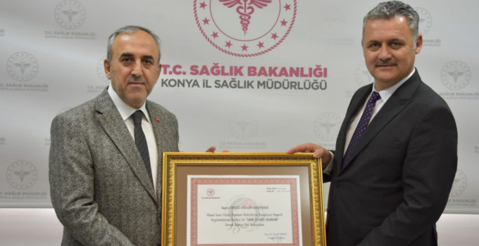 EREĞLİ DEVLET HASTANESİ’NE “ANNE DOSTU” UNVANI