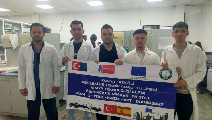 EREĞLİLİ GENÇ KİMYAGERLER SEVİLLA’DA AVRUPA STAJINDA