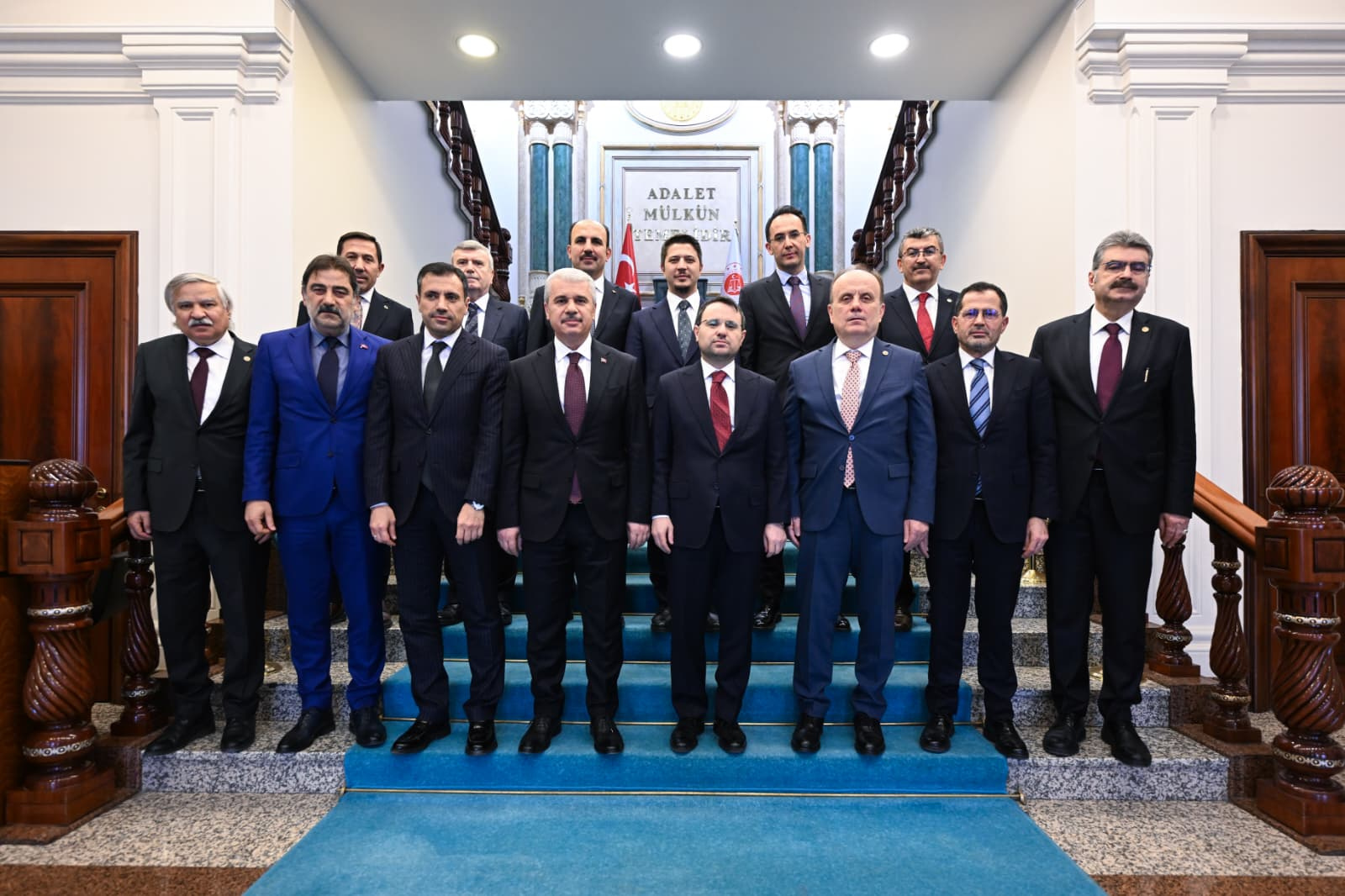 KONYA HEYETİ ADALET BAKANI AKIN GÜRLEK’E HAYIRLI OLSUN ZİYARETİNDE BULUNDU