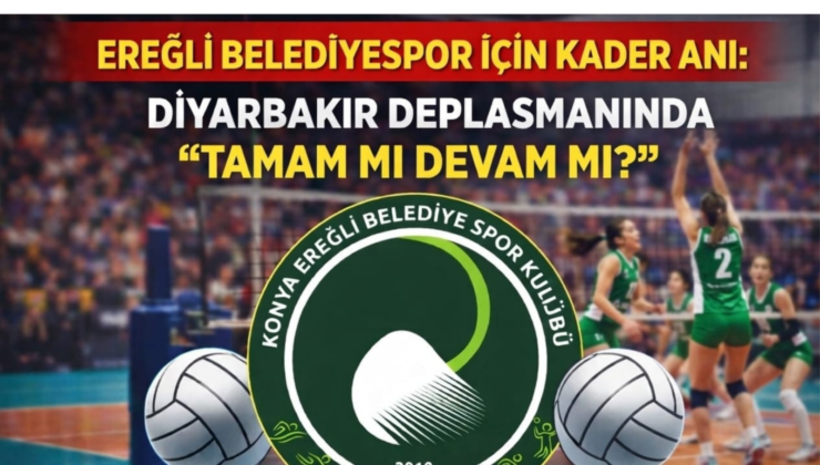 EREĞLİ BELEDİYESPOR İÇİN KADER ANI: DİYARBAKIR DEPLASMANINDA “TAMAM MI DEVAM MI?”