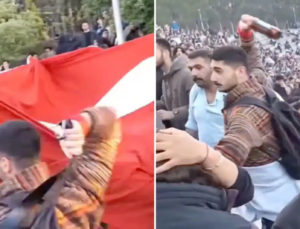 ODTÜ’DE TÜRK BAYRAĞINA SAYGISIZLIK YAPAN 6 KİŞİ GÖZALTINA ALINDI