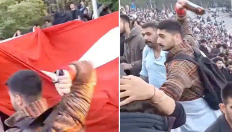 ODTÜ’DE TÜRK BAYRAĞINA SAYGISIZLIK YAPAN 6 KİŞİ GÖZALTINA ALINDI