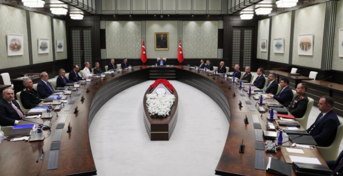 MİLLİ GÜVENLİK KURULU’NDAN “TERÖRSÜZ TÜRKİYE” VURGUSU