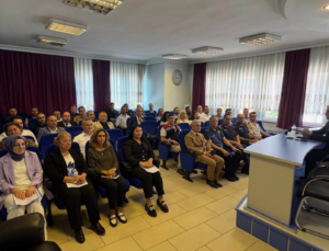 EREĞLİ KAYMAKAMI FATİH GENEL, DAİRE MÜDÜRLERİYLE İLK TOPLANTISINI GERÇEKLEŞTİRDİ