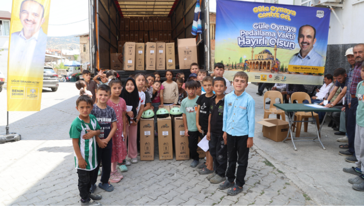 “GÜLE OYNAYA CAMİYE GEL” PROJESİNDE HAK KAZANAN 13 BİN ÇOCUĞA BİSİKLET DAĞITIMI BAŞLADI