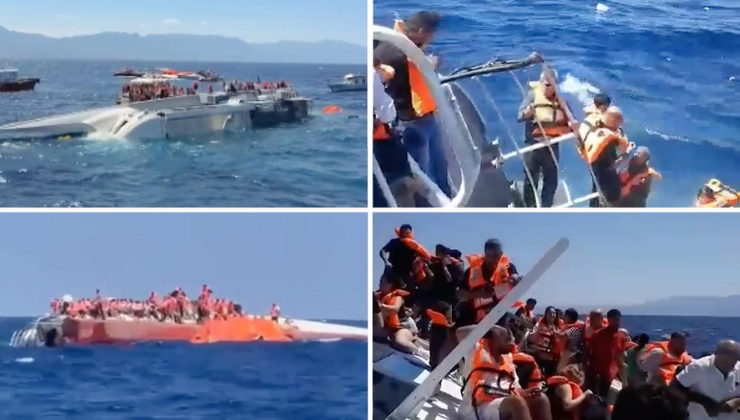 GİRNE AÇIKLARINDA FACİA: FERİBOT BATTI, 8 KİŞİ HAYATINI KAYBETTİ, 18 KİŞİ ARANIYOR