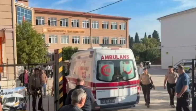 MANİSA’DA OKUL ÖNÜNDE SİLAHLI SALDIRI: YARALI ÖĞRENCİLER VAR