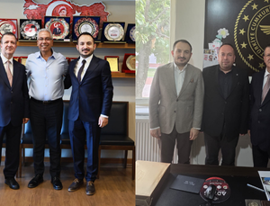 ÖZEL EREĞLİ BİLGE HASTANESİ YÖNETİMİNDEN BELEDİYE VE İLÇE SAĞLIK MÜDÜRLÜĞÜ’NE ANLAMLAR ZİYARETLER