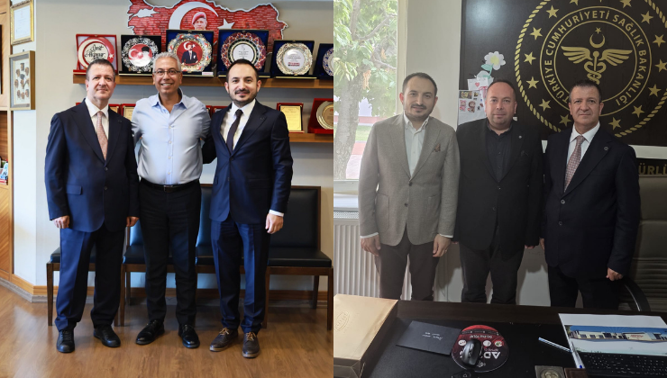 ÖZEL EREĞLİ BİLGE HASTANESİ YÖNETİMİNDEN BELEDİYE VE İLÇE SAĞLIK MÜDÜRLÜĞÜ’NE ANLAMLAR ZİYARETLER