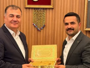 BİLAL YİĞİT’TEN AK PARTİ EREĞLİ İLÇE BAŞKANI AHMET ÖZDOĞAN’A ZİYARET