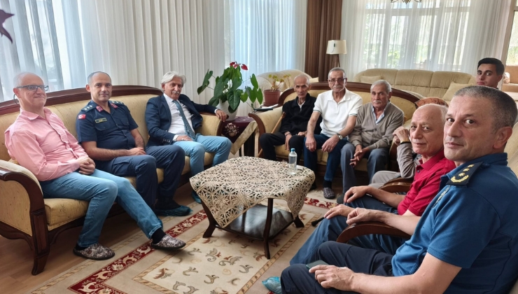 EREĞLİ KAYMAKAMI FATİH GENEL’DEN VASFİYE ERGİN HUZUREVİ’NE ZİYARET