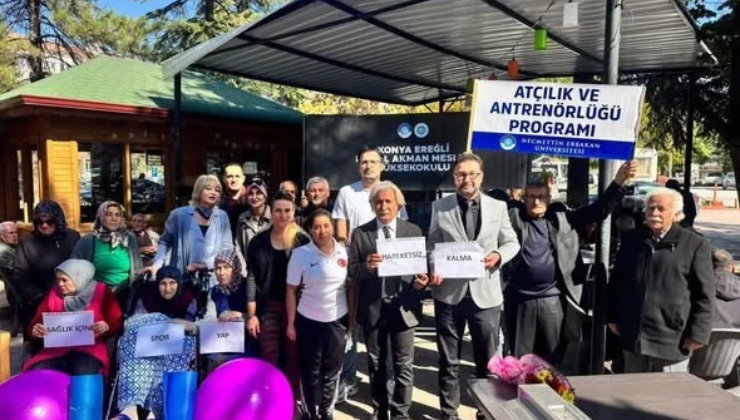 EREĞLİ’DE İLERİ YAŞTAKİ BİREYLER İÇİN “GÜVENLİ EGZERSİZ VE SAĞLIKLI YAŞAM” EĞİTİMİ
