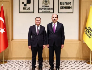 AK PARTİ EREĞLİ İLÇE BAŞKANI ÖZDOĞAN’DAN BÜYÜKŞEHİR BELEDİYE BAŞKANI ALTAY’A ZİYARET