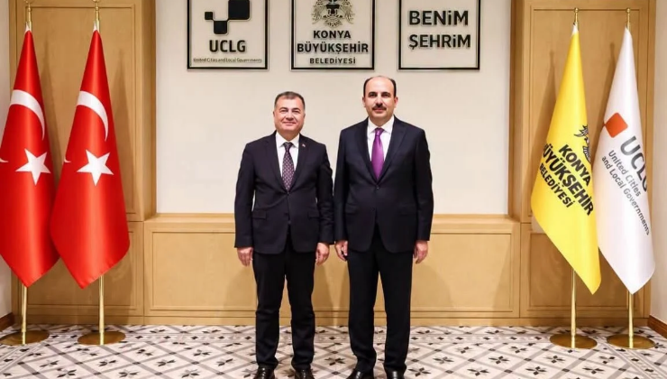 AK PARTİ EREĞLİ İLÇE BAŞKANI ÖZDOĞAN’DAN BÜYÜKŞEHİR BELEDİYE BAŞKANI ALTAY’A ZİYARET